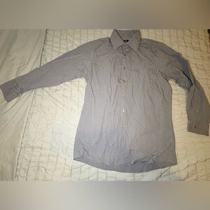 Calvin Klein Light Gray Dress Shirt